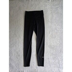 Women's Nike Dri-Fit 7/8 Length Leggings Black Size Small